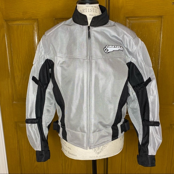 First Gear Jackets & Blazers - First Gear Mesh-Tex Hypertex Vented & Padded Motorcycle Jacket - S